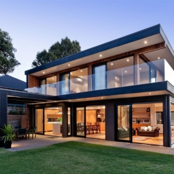 Mẫu Nhà Lắp Ghép Dân Dụng 2 Tầng