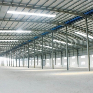 Mẫu nhà xưởng nhỏ 1800m2