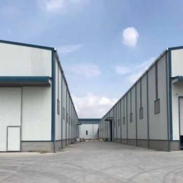 Mẫu nhà xưởng nhỏ cấp 4 tiền chế – lắp ghép