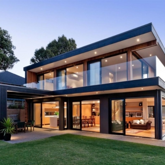 Mẫu Nhà Lắp Ghép Dân Dụng 2 Tầng